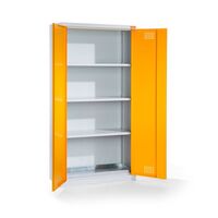 Environmental and chemical storage cupboard