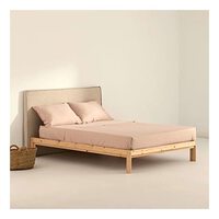 JUEGO DE SÁBANAS SATÉN 300 HILOS MODELO PINK PARA CAMA DE 180.