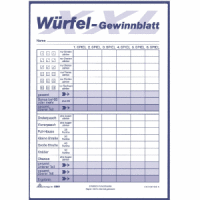 Würfelblock XXL A5 2x85 Blatt