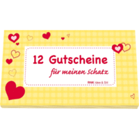 Gutscheinheft Idee & Stil -12 Gutscheine für meinen Schatz-