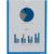 Infotaschenbox magnetisch für DIN A4 302x225mm VE=5 Stück blau