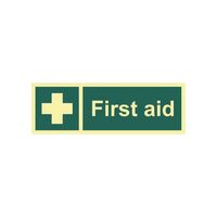 First aid sign