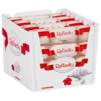 Ferrero Raffaello 4er Riegel, Praline, 16 Packungen
