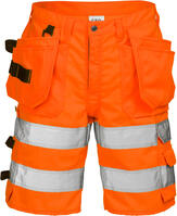 High Vis Handwerkershorts Kl.2 2028 PLU Warnschutz-orange Gr. C46