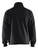 Sweatshirt 3587 mit Half-zip schwarz - Rückseite