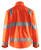 High Vis Softshell Jacke 4838 orange - Rückseite
