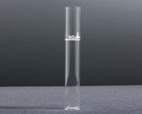 Nessler Röhrchen ohne Ausguß Borosilicatglas 3.3 | Beschreibung: niedrige Form graduiert bei 50 ml