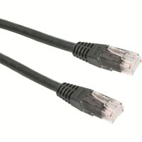 Gembird Cablexpert UTP CAT5e patch kábel 0.5m fekete (PP12-0.5M/BK)