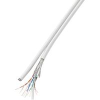 Hálózati kábel, CAT6 SF/UTP DUPLEX 50m fehér, Tru Components