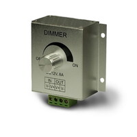 LED PWM-Controller, 1 Kanal, 12-24V DC, 8A