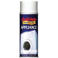 PlastiKote 440.0000649.076 619 Appliance Enamel Spray Gloss White 400ml