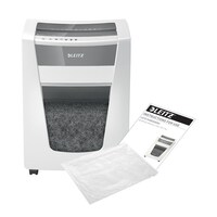 Iratmegsemmisítő LEITZ IQ Office Pro konfetti P4 20 lap fehér