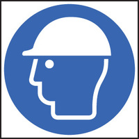 SPARTEX 15015N SAFETY HELMET SYMBOL (400X400MM) 1: RIGID PLASTIC