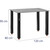Stół spawalniczy montażowy perforowany blat 6 mm 120 x 80 cm do 100 kg