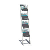 Floorstanding Leaflet Dispenser / Catalogue Stand / Leaflet Display with large fill depth