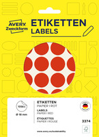 Markierungspunkte, ø 18 mm, Kleinformat, 1.056 Markierungspunkte / 22 Bögen