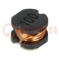 Inductor: wire; SMD; 0403; 10uH; 1.04A; 0.18Ω