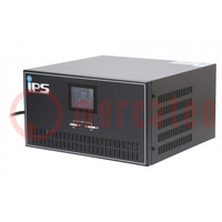 Power supply: emergency supply system; for building in; 1600W