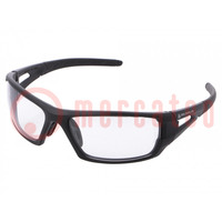 Veiligheidsbril; Lens: transparant; Klasse: 1