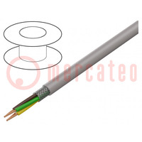 Wire; UNITRONIC® LiHCH; 4x0.34mm2; shielded,tinned copper braid
