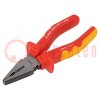 Pliers; insulated,universal; 160mm