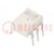 Opto-coupler; THT; Ch: 1; OUT: transistor; Uisol: 4,17kV; Uce: 300V