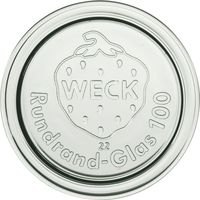 Produktbild zu WECK Ersatzdeckel klar, ø: 100 mm