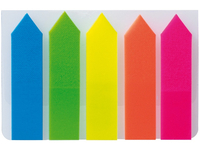 Haftmarker ALCOfix Pfeil, 50x12 mm, 5 Farben, je 25 Stück