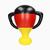 Artikelbild Aufblasbarer Pokal "Deutschland", Deutschland-Farben