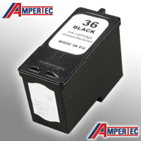 Ampertec Tinte ersetzt Lexmark 18C2130E 36 schwarz