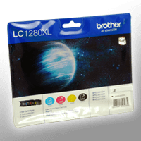4 Brother Tinten LC-1280XLVALBPDR Multipack 4-farbig