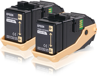 Epson AL-C9300N Double Pack Toner Cartridge Black 6.5kx2