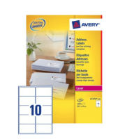 Avery L7173-100 adreslabels Wit Zelfklevend label
