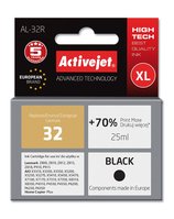 Activejet AL-32R inkt (ter vervanging van Lexmark 32 18C0032E; Premium; 25 ml; zwart)