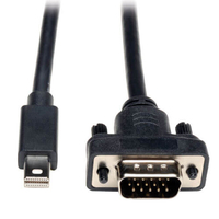 Tripp Lite P586-006-VGA câble vidéo et adaptateur 1,83 m mini DisplayPort VGA (D-Sub) Noir