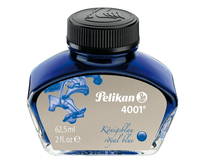 Pelikan Tinte 4001 Königsblau Tintenglas 62,5 ml