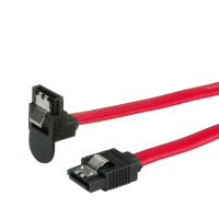 ROLINE 11.03.1564 cable de SATA 0,5 m SATA 7-pin Negro, Rojo