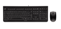 CHERRY DC 2000 Tastatur Maus enthalten USB Spanisch Schwarz