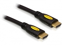 DeLOCK HDMI 1.4 Cable 2.0m male / male HDMI-Kabel 2 m HDMI Typ A (Standard) Schwarz