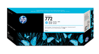 HP 772 licht-cyaan DesignJet inktcartridge, 300 ml