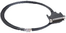 Moxa CBL-RJ45M25-150 kabel równoległy Czarny 1,5 m RJ-45