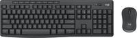 Logitech MK370 Combo for Business toetsenbord Inclusief muis Kantoor RF-draadloos + Bluetooth QWERTY Scandinavisch Grafiet