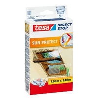 TESA Insect Stop Sun Protect Moskitonetz Fenster Silber