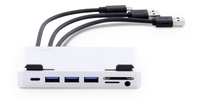 LMP USB-C Attach Dock Pro USB 3.2 Gen 1 (3.1 Gen 1) Type-C Zilver