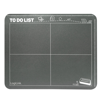 LogiLink ID0165 mouse pad Grey, White