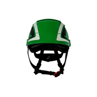 3M X5004VE-CE Équipement de sécurité pour la tête Synthétique ABS Vert