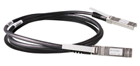 HPE Networking X240 10G SFP+ SFP+ 3m DAC Cable InfiniBand és száloptikai kábel SFP+ Fekete