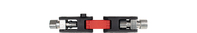 Wiha 44001 többfunkciós fogó Zsebméretű 2 eszközök Fekete, Vörös