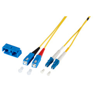 EFB Elektronik O0360.35 InfiniBand/fibre optic cable 35 m LC SC OS2 Geel