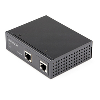 StarTech.com PoE Injector Gigabit Ethernet Industriale 30W - Adattatore PoE Gb LAN specification Ieee 802.3at/802.3af Power over Ethernet - Midspan Iniettore PoE / -40C +75C